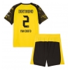 Camiseta Borussia Dortmund Yan Couto #2 Primera Equipación Replica 2025-26 para niños mangas cortas (+ Pantalones cortos) Camiseta Borussia Dortmund Yan Couto #2 Primera Equipación Replica 2025-26 para niños mangas cortas (+ Pantalones cortos)